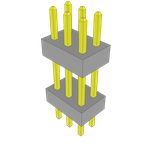 Samtec-TW-03-05-G-D-340-120 Connector Headers and PCB Receptacles Conn Board Stacker HDR 6 POS 2mm Solder ST Top Entry Thru-Hole Bulk Samtec-TW-03-05-G-D-340-120 Connector Headers and PCB Receptacles Conn Board Stacker HDR 6 POS 2mm Solder ST Top Entry Thru-Hole Bulk