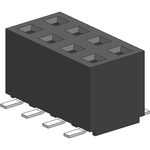 Molex-87340-1424 Connector Headers and PCB Receptacles Conn Socket Strip RCP 14 POS 2mm Solder ST Top Entry SMD Milli-Grid Tube