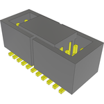 Samtec-FTE-111-01-G-DV-ES-P Connector Headers and PCB Receptacles Conn Shrouded Header HDR 22 POS 0.8mm Solder ST SMD Tube
