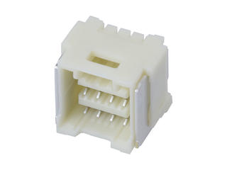 5031480890 - 1.50mm Pitch, CLIK-Mate PCB Receptacle, Dual Row, Surface Mount, Right-Angle, Tin Plating, Positive Lock, 8 Circuits, Natural