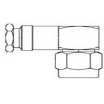 TE Connectivity-1051143-1 Connector RF Conn SMA 50Ohm Clamp RA Cable Mount PL Gold