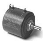 Bourns-3400S-1-504L  Res POT 500K Ohm 3% 5W 10(Elec)/10(Mech)Turns 6.34mm (65.09 X 46.04 X 52.39mm) Solder Lug Panel Mount