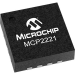 Microchip Technology-MCP2221-I/ML Interface Controllers USB 2.0 to I2C/UART Protocol Converter with GPIO I2C/UART Interface 3.3V/5V 16-Pin QFN EP Tube