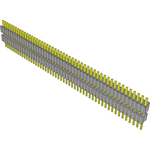 Samtec-HDWM-50-01-G-S-250 Connector Headers and PCB Receptacles Conn Board Stacker HDR 50 POS 1.27mm Solder ST Thru-Hole Tube