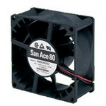 SANYO DENKI-9G0848G102 Blowers and Fans DC Fan Axial Ball Bearing 48V 40.8V to 55.2V 90CFM 51dB 80 X 80 X 38mm High Wind Capacity