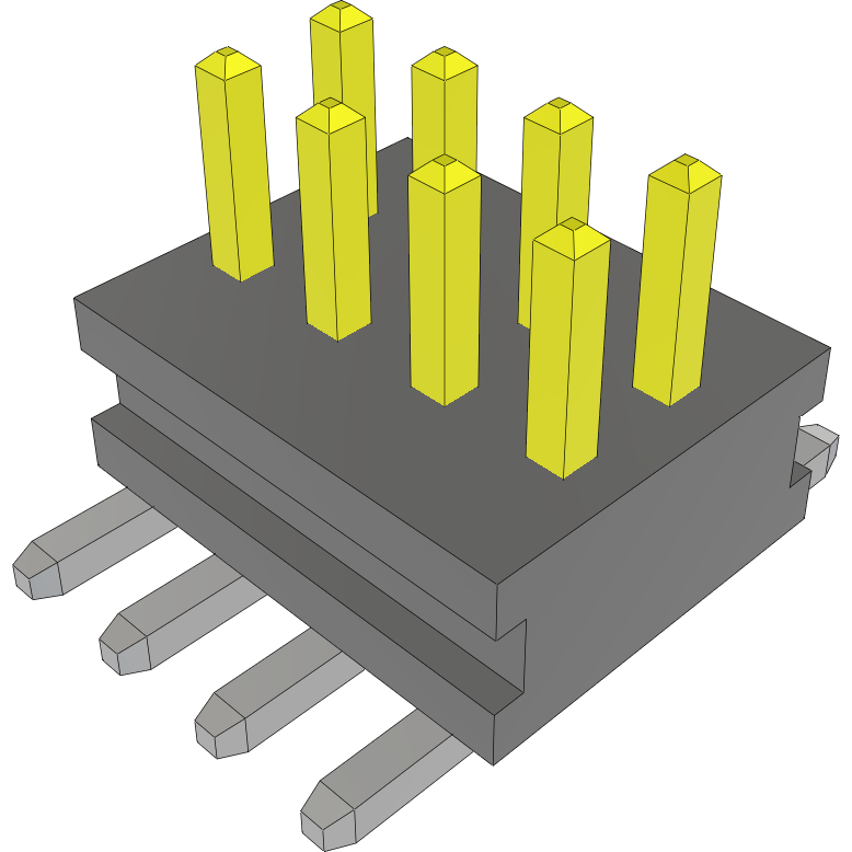 Samtec-FTMH-104-03-L-DV-TR Connector Headers and PCB Receptacles Conn Unshrouded Header HDR 8 POS 1mm Solder ST Top Entry SMD T/R