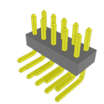 Samtec-TMMH-105-01-FM-D-RA Connector Headers and PCB Receptacles Conn Unshrouded Header HDR 10 POS 2mm Solder RA Side Entry Thru-Hole Tube Samtec-TMMH-105-01-FM-D-RA Connector Headers and PCB Receptacles Conn Unshrouded Header HDR 10 POS 2mm Solder RA Side Entry Thru-Hole Tube