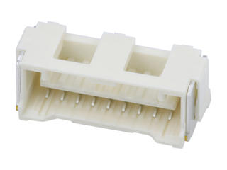 5025850970 - 1.50mm Pitch, CLIK-Mate PCB Receptacle, Single Row, Surface Mount, Right-Angle, Tin Plating, Positive Lock, 9 Circuits, Natural