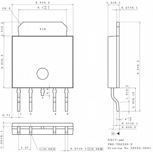 Product dimension image