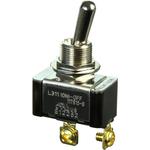 Honeywell-11TS15-6 Switch Toggle Switch Toggle (ON) OFF SPST Round Lever Screw 20A 277VAC 1118.55VA Panel Mount with Threads