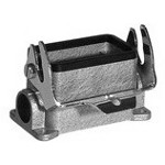 TE Connectivity-1106464-3 Backshells Backshell, Housing Die Cast Aluminum Gray Loose Piece