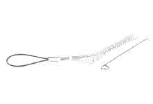 1300950256 - Medium Duty Wire Mesh Slack Grip Cable, Split Rod, Single Weave, Offset Eye, Medium Mesh Length 0.279m (11.00"), Approximate Break Strength 816.47kg (1800 lbs)