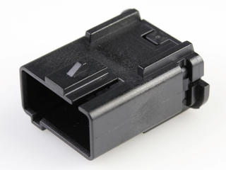 2059250010 - MultiCat Mid-Power Plug Housing, 8 Circuits, Key A, Black