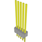Samtec-MTMS-105-58-G-S-485 Connector Headers and PCB Receptacles Conn Unshrouded Header HDR 5 POS 1.27mm Solder ST Top Entry Thru-Hole Bulk Samtec-MTMS-105-58-G-S-485 Connector Headers and PCB Receptacles Conn Unshrouded Header HDR 5 POS 1.27mm Solder ST Top Entry Thru-Hole Bulk