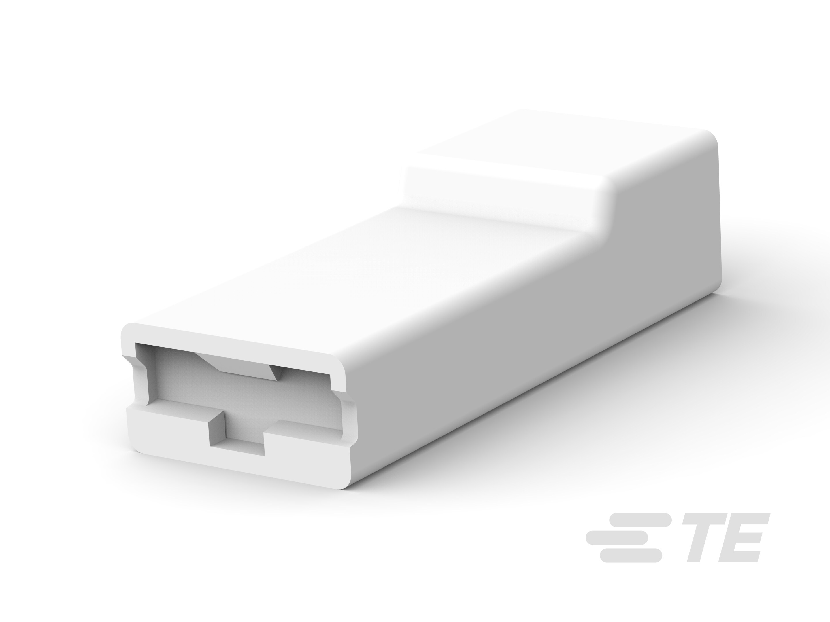 250 FASTON HSG.,REC.,1 POS,NATRUAL-154509-4