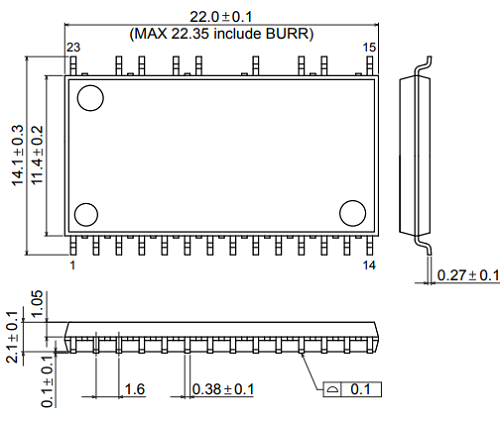 Product dimension image