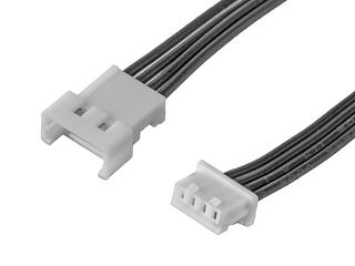 2181130401 - PicoBlade Female-to-PicoBlade Male Off-the-Shelf (OTS) Cable Assembly, Single Row, 150.00mm Length, 4 Circuits, Natural