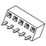 TE Connectivity-1376775-3 Connector Headers and PCB Receptacles BE CONN. REC ASSY 3/5P