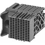 Molex-0768503008 Connector Backplane Conn DIN 41612 RCP 96 POS 1.9mm Solder RA Thru-Hole Impact™ Tray