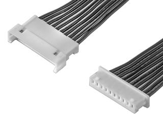 2181131002 - PicoBlade Female-to-PicoBlade Male Off-the-Shelf (OTS) Cable Assembly, Single Row, 225.00mm Length, 10 Circuits, Natural