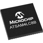 Microchip Technology-ATSAM4LC8BA-MUR Microcontrollers - MCUs MCU 32-bit ARM Cortex M4 RISC 512KB Flash 1.8V/2.5V/3.3V 64-Pin QFN EP T/R