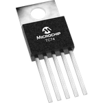 Microchip Technology-TC74A3-3.3VAT Temperature and Humidity Sensors Temperature Sensor Digital Serial (2-Wire, I2C, SMBus) 5-Pin(5+Tab) TO-220 Tube
