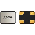 Abracon-ABM8-27.000MHZ-20-B1U-T Crystals Crystal 27MHz ±10ppm (Tol) ±10ppm (Stability) 20pF FUND 50Ohm 4-Pin CSMD T/R