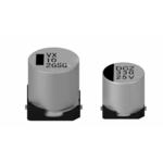 Rubycon Corporation-6.3SGV220M6.3X8 Capacitor Aluminum Electrolytic Cap Aluminum Lytic 220uF 6.3V 20% (6.3 X 8mm) SMD 0.121A 2000h 105°C T/R Automotive AEC-Q200