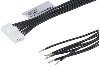 2244831082 - MicroTPA-to-Pigtail Off-the-Shelf (OTS) Cable Assembly, 2.00mm Pitch, Single Row, 150.00mm Length, 8 Circuits, Natural