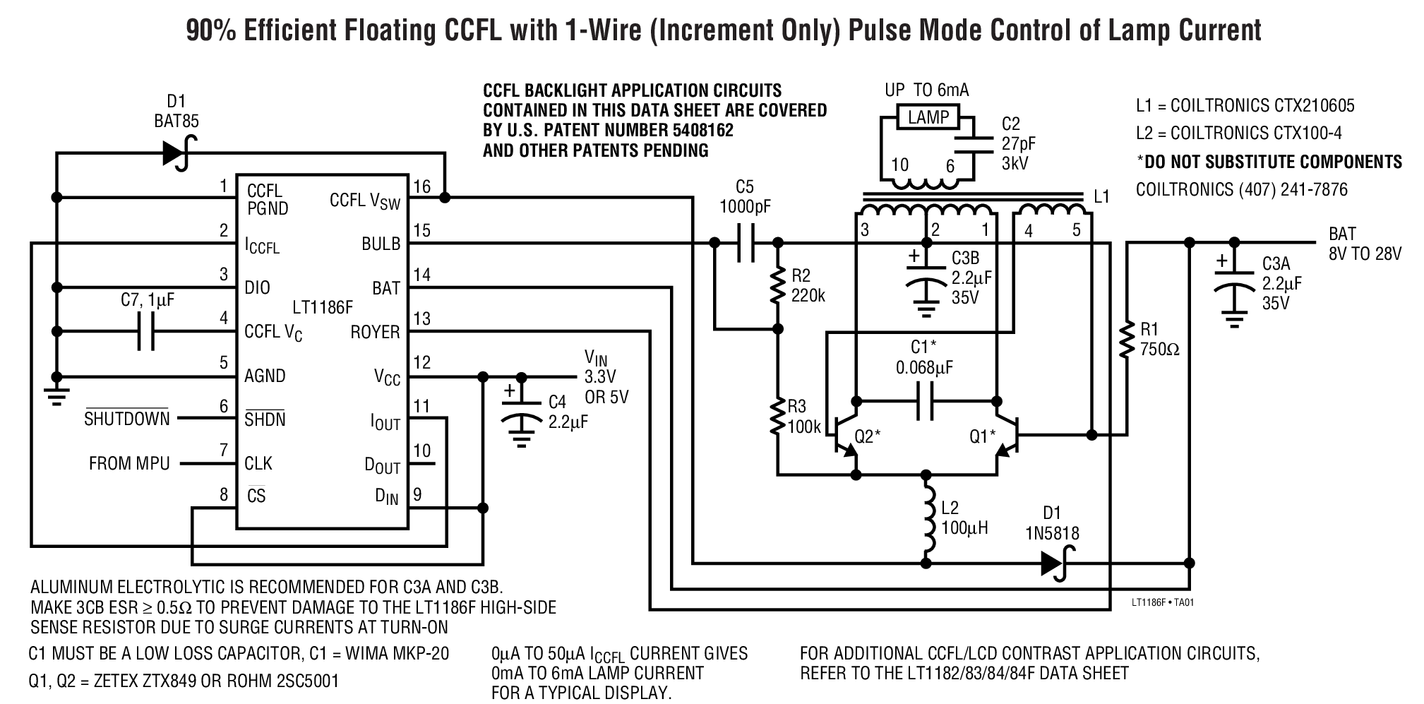 LT1186F product image
