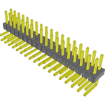 Samtec-TSW-118-08-G-D-RA-015 Connector Headers and PCB Receptacles Conn Unshrouded Header HDR 36 POS 2.54mm Solder RA Side Entry Thru-Hole Bulk