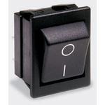 Bulgin Limited-C1553ABNAT Switch Rocker Switch Rocker ON OFF DPST Quick Connect Curved Rocker 16A 250VAC 24VDC 745.7VA