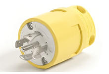 1301420041 - Super-Safeway Plug with Locking Blade, 4 Pole/5 Wire, NEMA L22-30, 3ø 480V