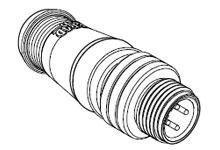 1201020002 - PROFIBUS Micro-Change (M12) Terminator Shield, 5 Poles