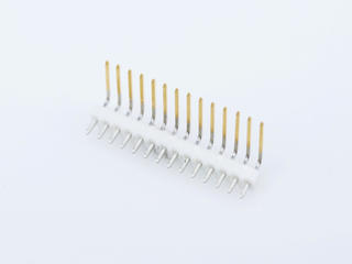 22122141 - KK 254 Wire-to-Board Header, Single Row, Right-Angle, 14 Circuits, PA Polyamide Nylon, Gold (Au) Plating