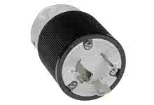 1301450013 - Safeway Plug with Locking Blade, 2 Pole/3 Wire, NEMA L7-20, 277V