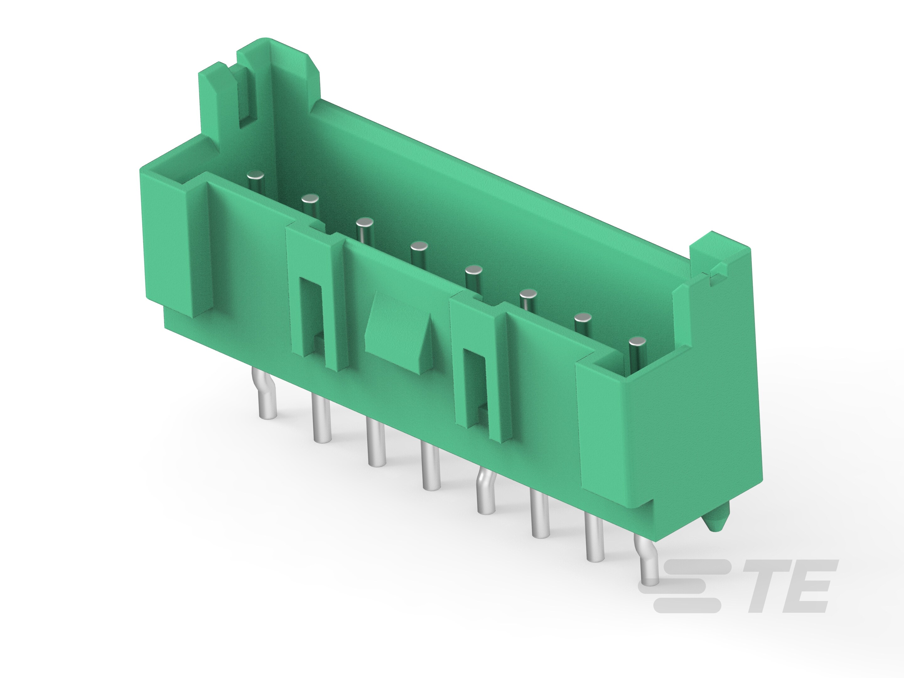 EP2.5 HDR 8P VERT BOSS,GREEN,UL-8-2338245-8