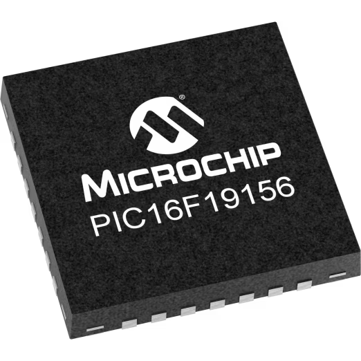 Microchip Technology-PIC16LF19156-I/MV Microcontrollers - MCUs MCU 8-bit PIC RISC 28KB Flash 2.5V/3.3V 28-Pin UQFN EP Tube