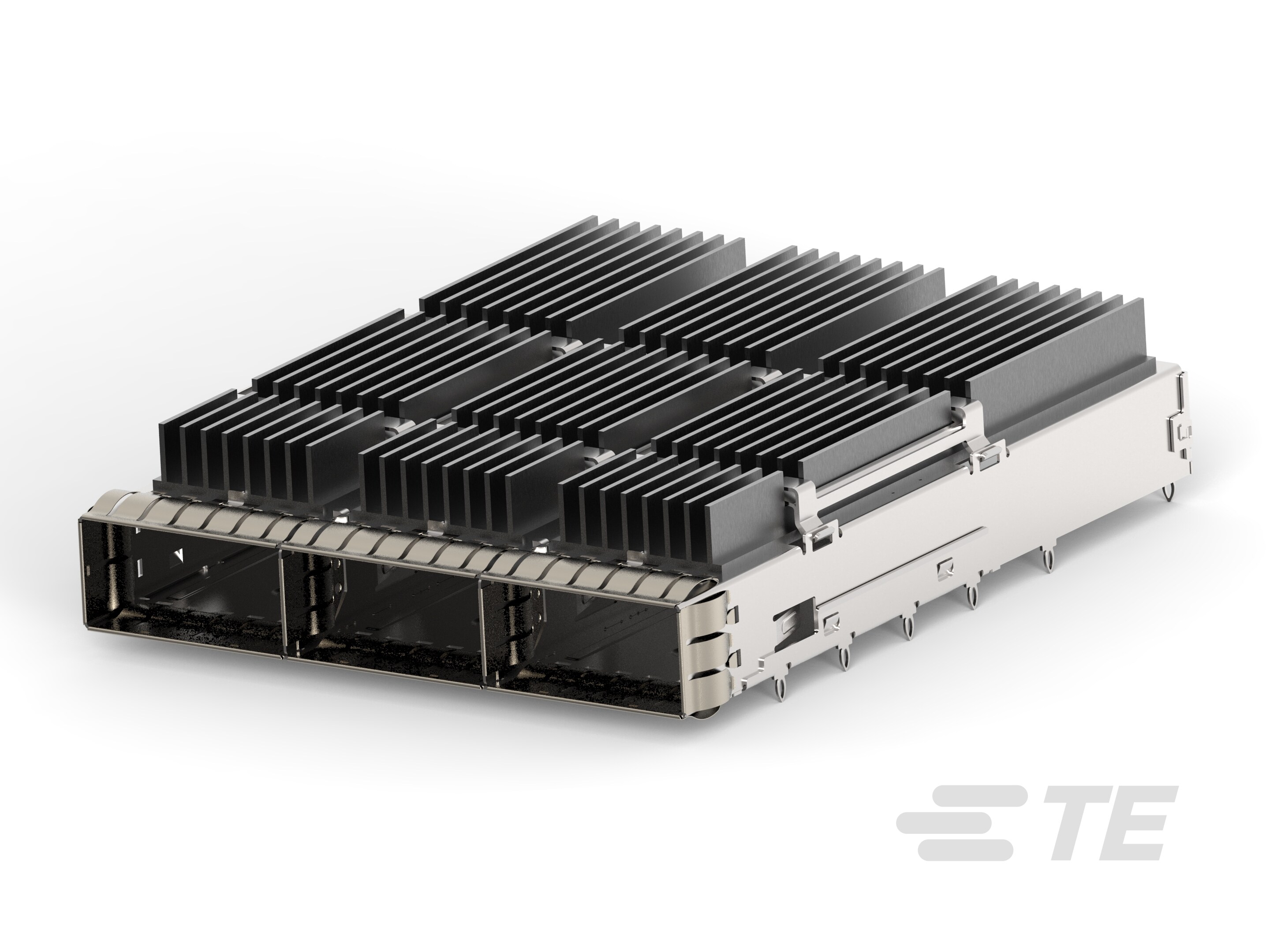 CAGE ASSY 1X3 QSFP-DD HS EXTRUTION SAN-2342886-2 CAGE ASSY 1X3 QSFP-DD HS EXTRUTION SAN-2342886-2