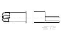 PIN CONTACT ASSY,COAX,SZ5,RR,P-1663535-2 PIN CONTACT ASSY,COAX,SZ5,RR,P-1663535-2