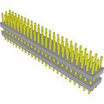 Samtec-TW-24-03-L-T-250-100 Connector Headers and PCB Receptacles Conn Board Stacker HDR 72 POS 2mm Solder ST Top Entry Thru-Hole Bulk