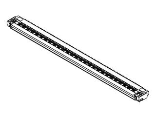 1041148057 - 0.50mm Pitch Easy-On FFC/FPC Slim Connector, Surface Mount, Right-Angle,ZIF, Double Bottom Contact Style, Front Flip, 1.50mm Mated Height, Gold (Au) Plating, 80 Circuits