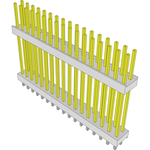 Samtec-HW-17-13-S-D-820-110 Connector Headers and PCB Receptacles Conn Board Stacker HDR 34 POS 2.54mm Solder ST Top Entry Thru-Hole Bulk