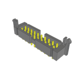 Samtec-TMMH-110-04-S-D-EL Connector Headers and PCB Receptacles Conn Shrouded Header HDR 20 POS 2mm Solder ST Top Entry Thru-Hole Bulk