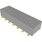 Samtec-HLE-107-02-G-DV-LC Connector Headers and PCB Receptacles Conn Socket Strip SKT 14 POS 2.54mm Solder ST Top Entry SMD Tube Samtec-HLE-107-02-G-DV-LC Connector Headers and PCB Receptacles Conn Socket Strip SKT 14 POS 2.54mm Solder ST Top Entry SMD Tube