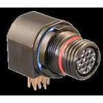 Glenair-801-023-07M6-7PA Connector Circular Conn Circular PIN 7 POS Solder RA Jam Nut 7 Terminal 1 Port