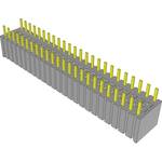 Samtec-BSW-124-04-S-D Connector Headers and PCB Receptacles Conn Bottom Mount Socket Strip SKT 48 POS 2.54mm Solder ST Bottom Entry Thru-Hole Bulk