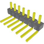 Samtec-MTSW-107-08-G-S-130-RA Connector Headers and PCB Receptacles Conn Unshrouded Header HDR 7 POS 2.54mm Solder RA Side Entry Thru-Hole Bulk Samtec-MTSW-107-08-G-S-130-RA Connector Headers and PCB Receptacles Conn Unshrouded Header HDR 7 POS 2.54mm Solder RA Side Entry Thru-Hole Bulk