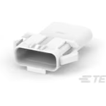 TE Connectivity-2321926-5 Connector Discrete Wire Housing Conn Housing RCP 5 POS 2.5mm Crimp ST Panel Mount Natural