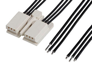 2163311063 - EdgeLock-to-Pigtail Off-the-Shelf (OTS) Cable Assembly, 2.00mm Pitch, Tin (Sn) Plating, 300.00mm Length, 6 Circuits, Black